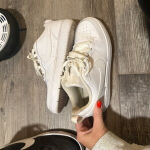 White Nike Air Force